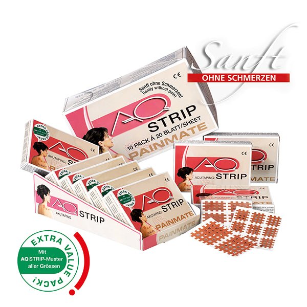 Gittertape - pack - Packung mit 20 Blatt - rot - AQ - Strip